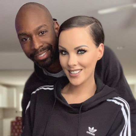 Heather Austrie with her husband Craig Austrie.